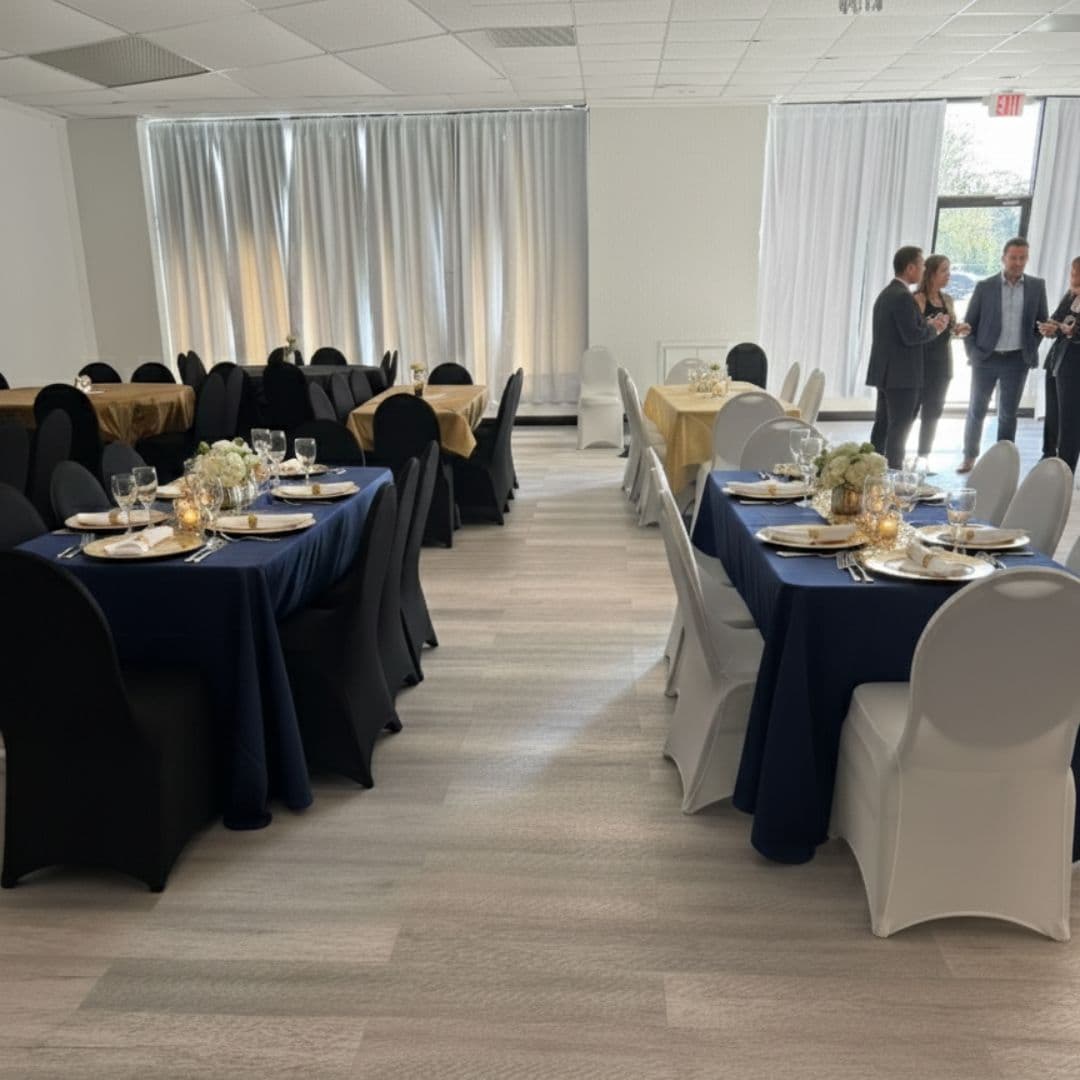 Professional event setup